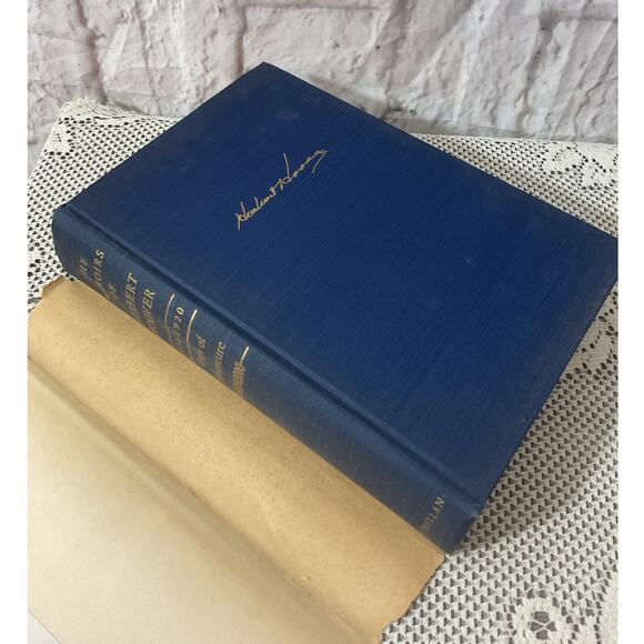 1951 The Memoirs of Herbert Hoover 1874-1920 Years of Adventure HC - Picture 5 of 8
